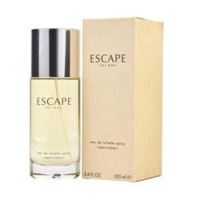 Escape Cologne For Men Eau De Toilett 3.4 oz