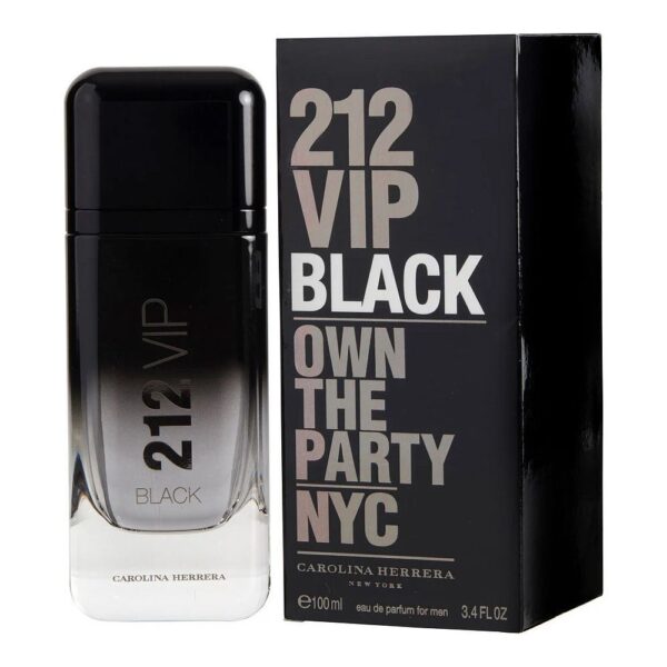 Carolina Herrera 212 Vip Black Cologne for Men 3.4oz/100ml EDT