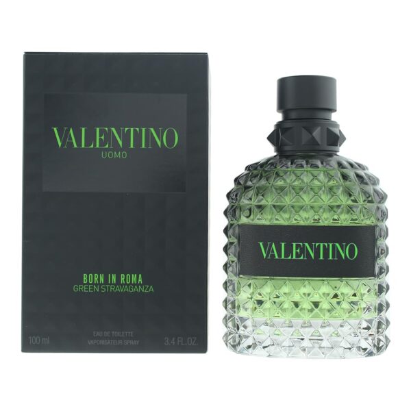 Valentino Uomo Born in Roma Green Stravaganza Fragrance for Men 100ml EDT