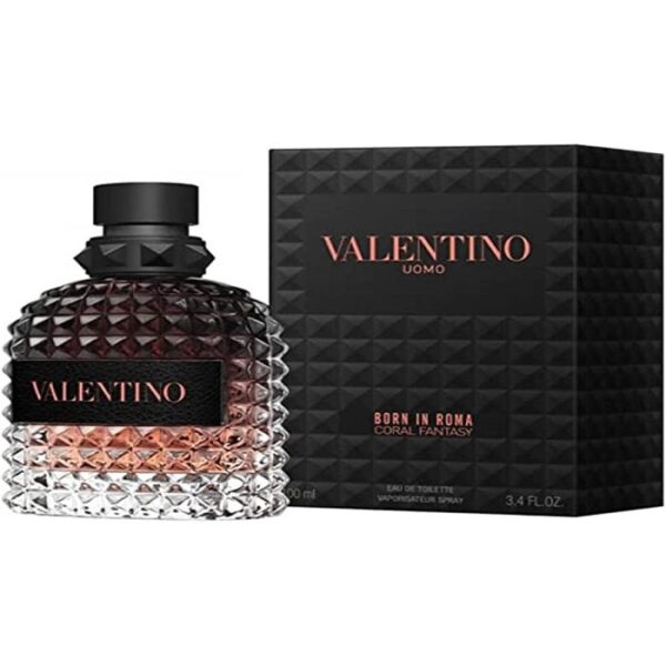 Uomo Born In Roma Coral Fantasy by Valentino for Men 3.4 oz 100ml